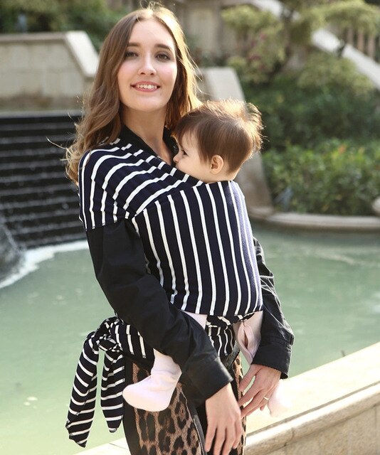 Fashion Striped Infant Wrap Baby