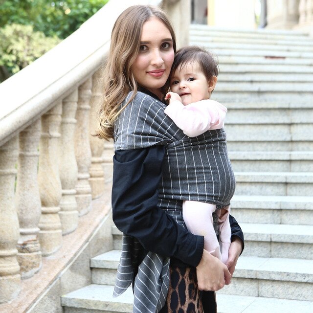 Fashion Striped Infant Wrap Baby