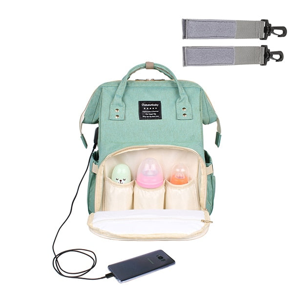 Baby Diaper Bag With USB