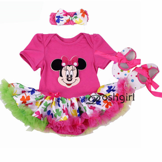 Summer Cute 3pcs Supergirl Costume