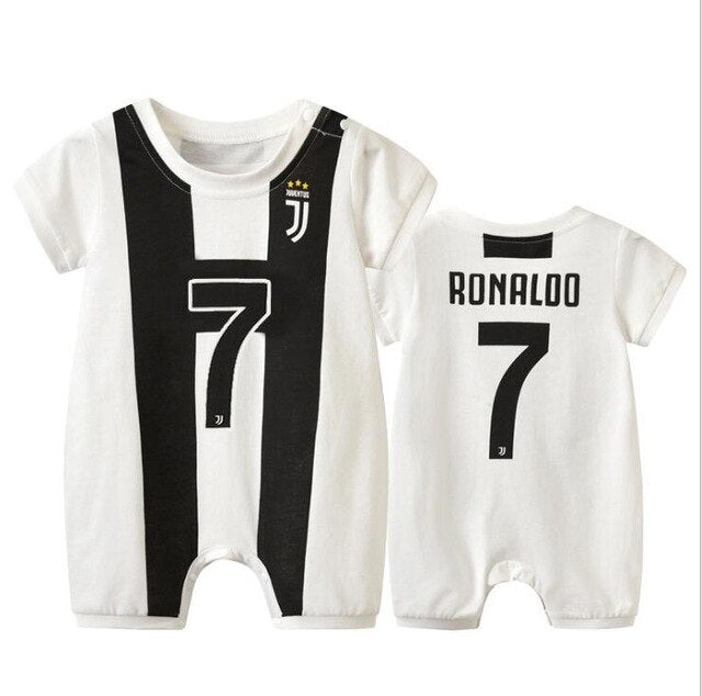 Newborn Bebe Football Barcelona Clothes