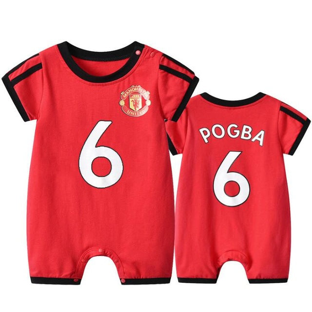 Newborn Bebe Football Barcelona Clothes