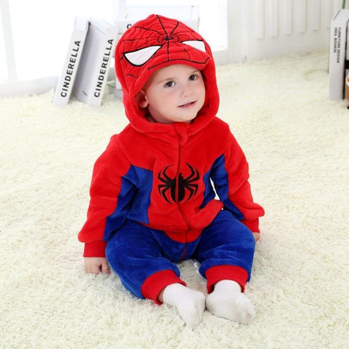 New Animal Baby Romper Spiderman